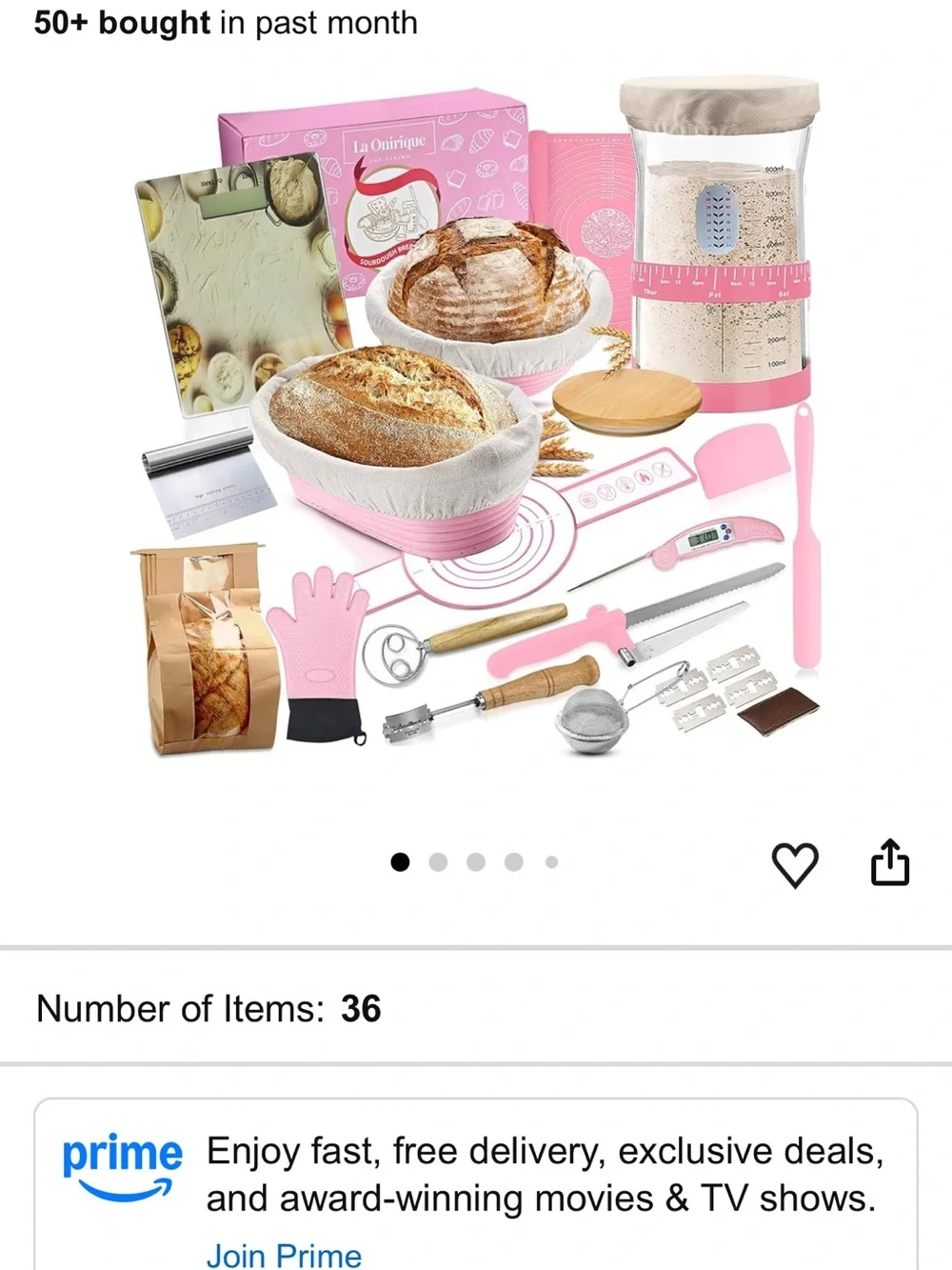 Pink Sourdough Bread Making Kit